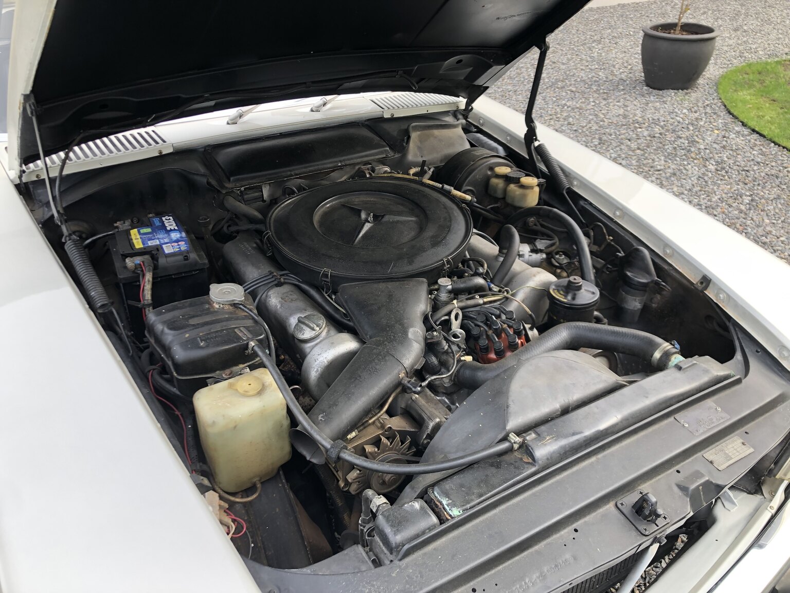 1972 Mercedes-Benz 350 SL, Mekanik