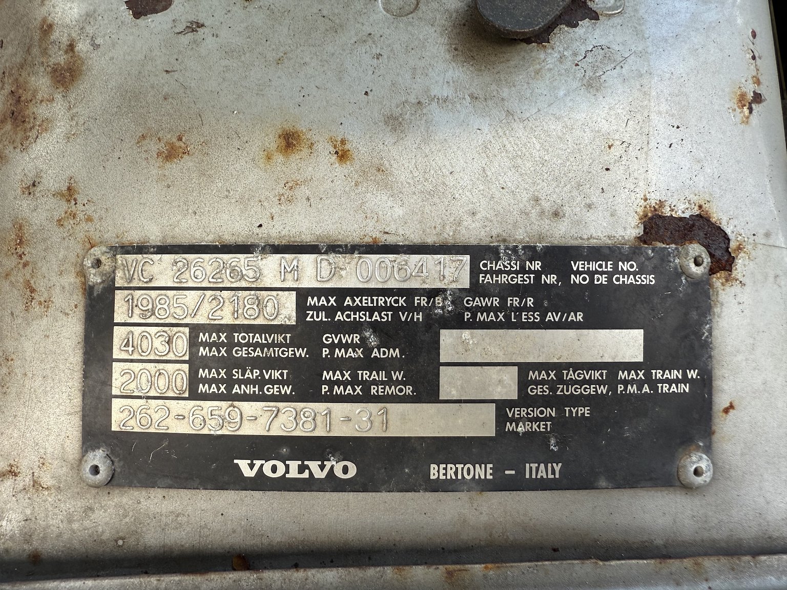 1979 Volvo 262 C 2.8 V6 Automatisk, Mekanik
