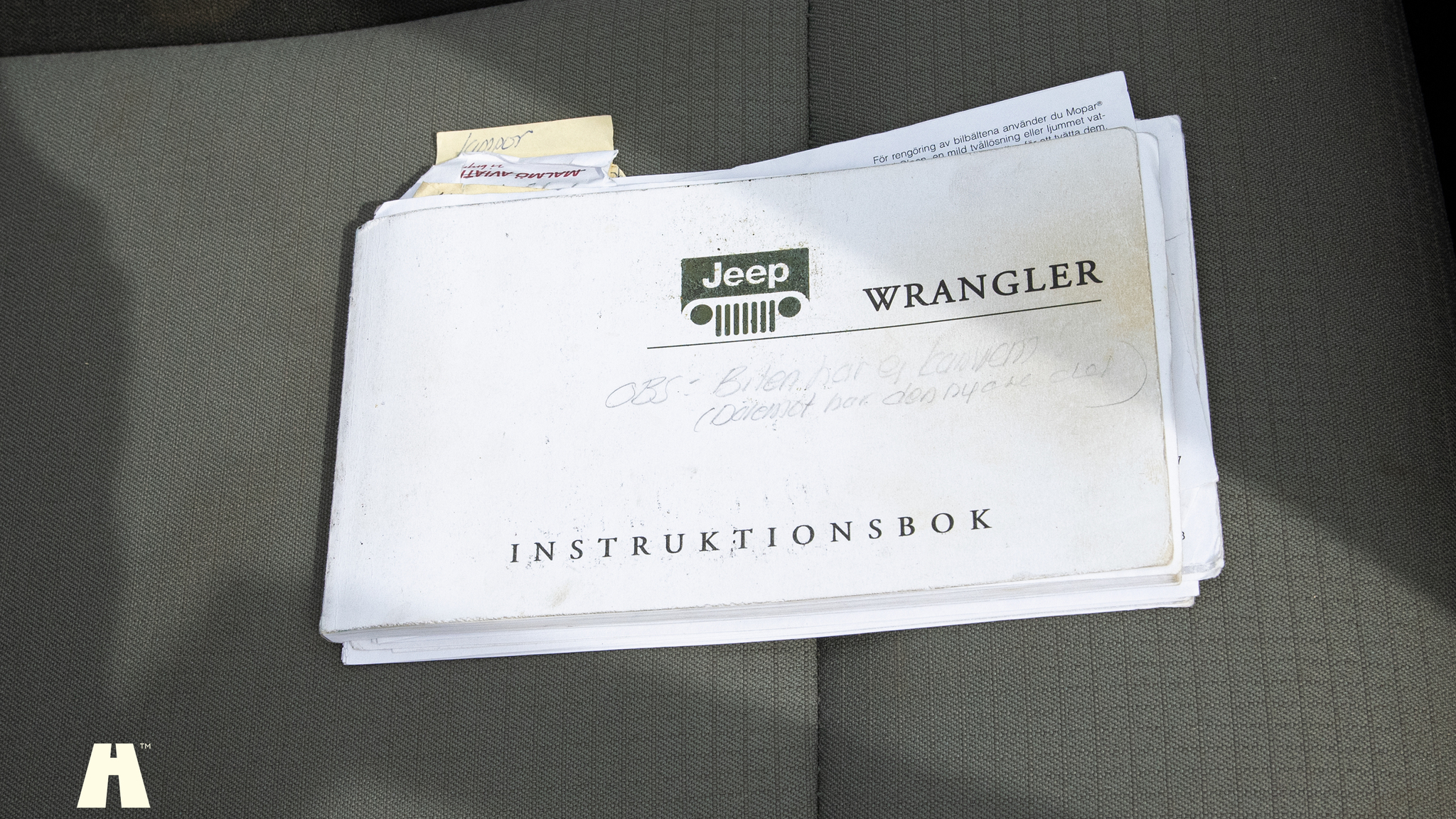 Documentation for 2006 Jeep Wrangler 4.0L Sahara 