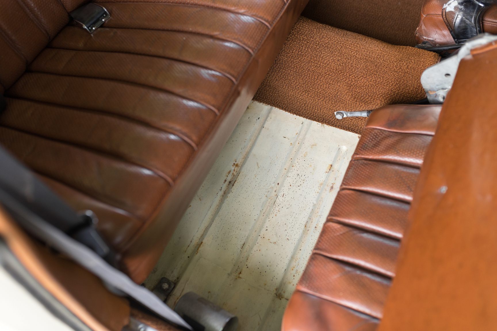 Innenraumfoto von 1971 Mercedes 250 C