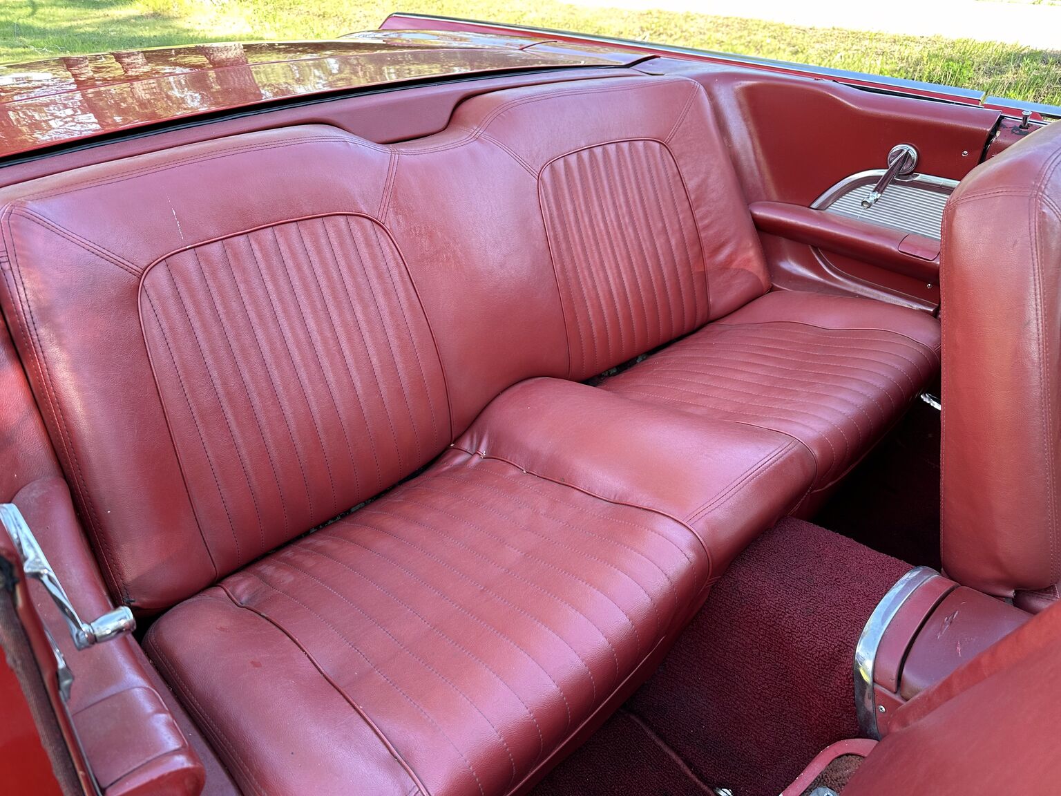 Interiörbild 1961 Ford Thunderbird Convertible