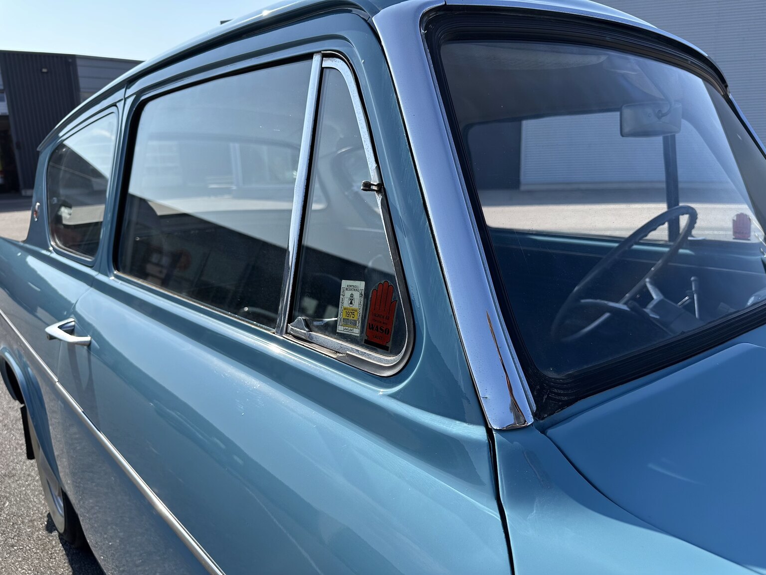 Exteriörbild på 1961 Ford Anglia