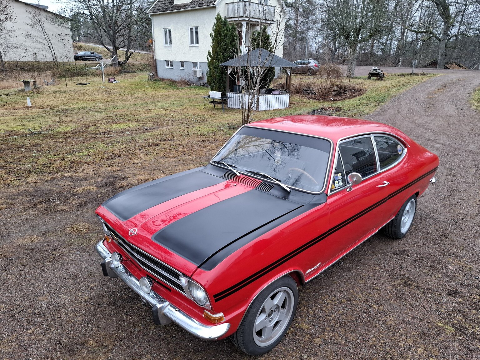 Exterior image of 1969 Opel Kadett B rallye