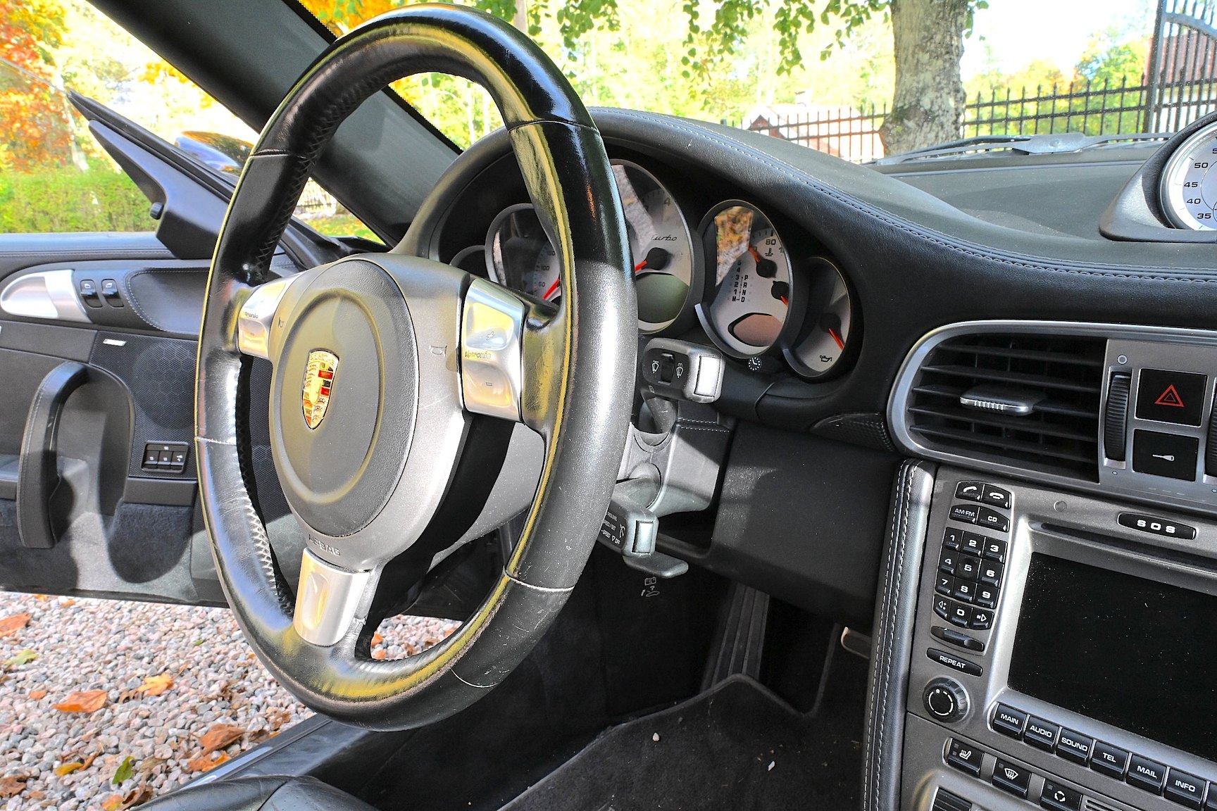 Interiörbild 2007 Porsche 911 997 Turbo