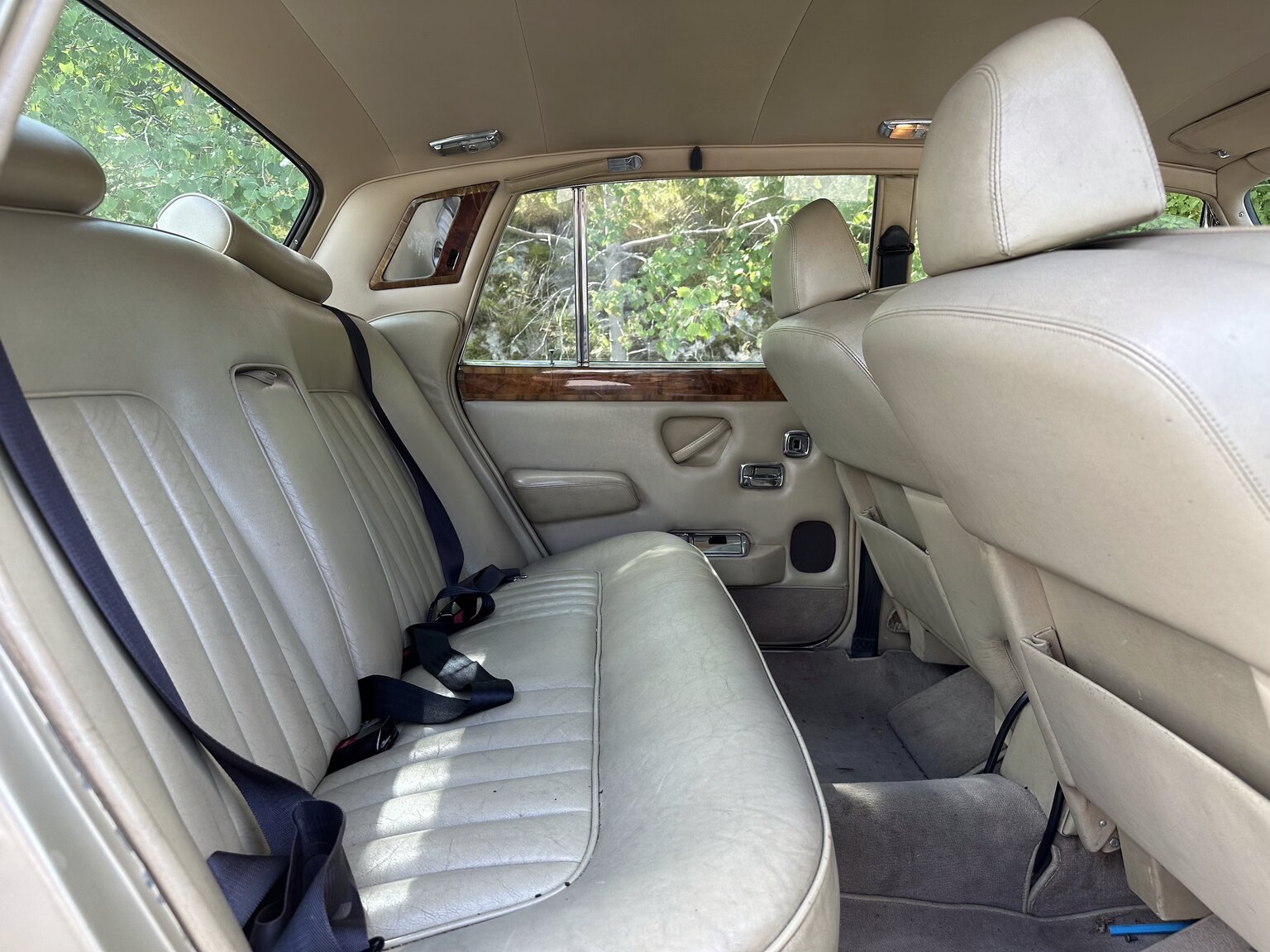 Innenraumfoto von 1979 Rolls Royce Silver Shadow