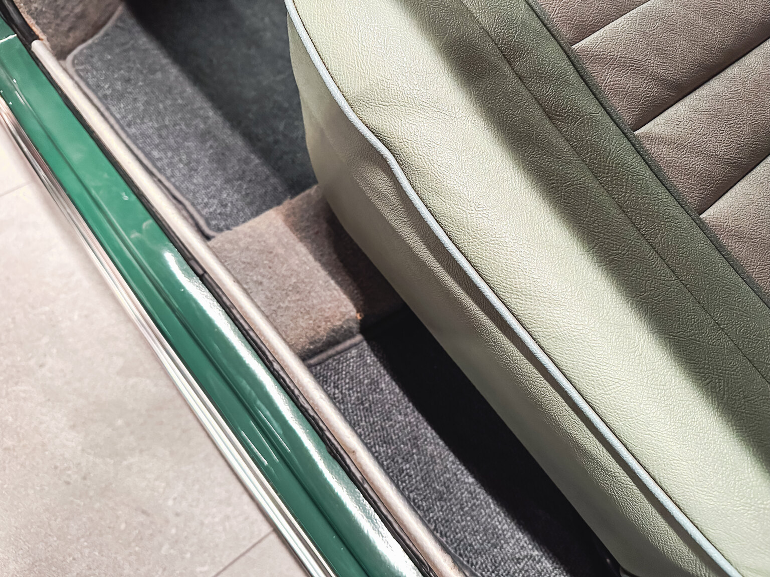 Interior image of 1965 Austin Cooper