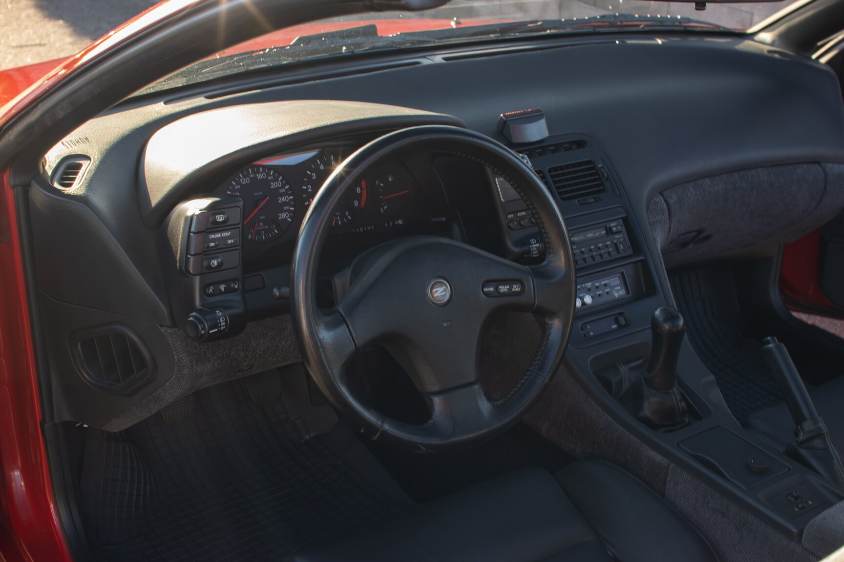Interiörbild 1990 Nissan 300ZX Twin Turbo