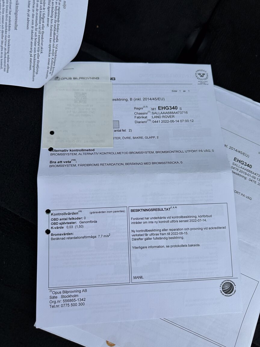 Dokumentation för 2008 Land Rover Discovery TDV6 SE (28)