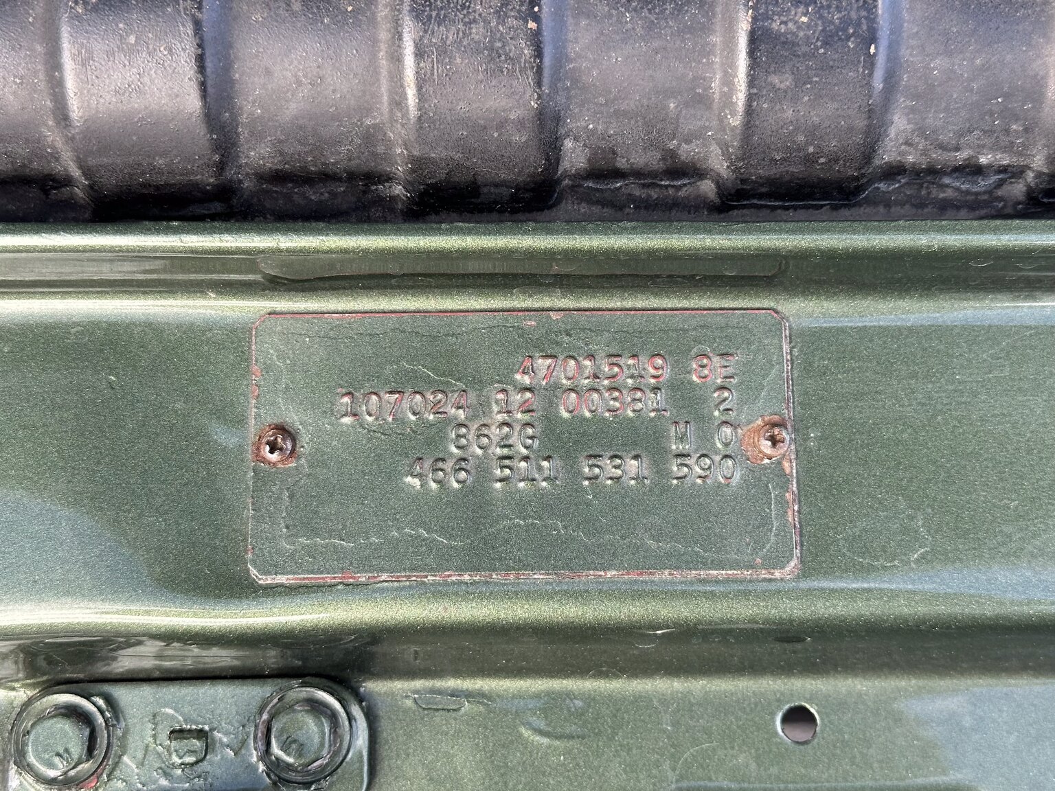 Image of 1974 Mercedes Benz 450 SLC mechanics