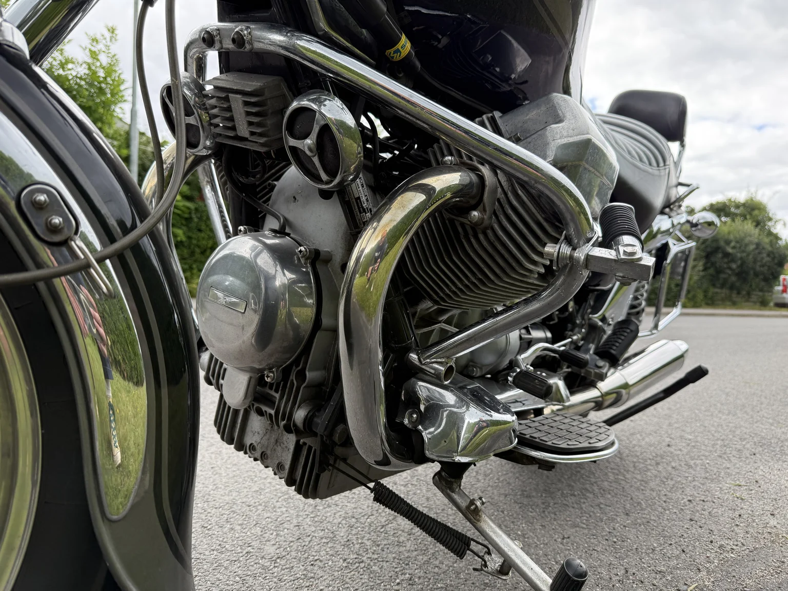 2001 Moto Guzzi California EV (28), Mekanik