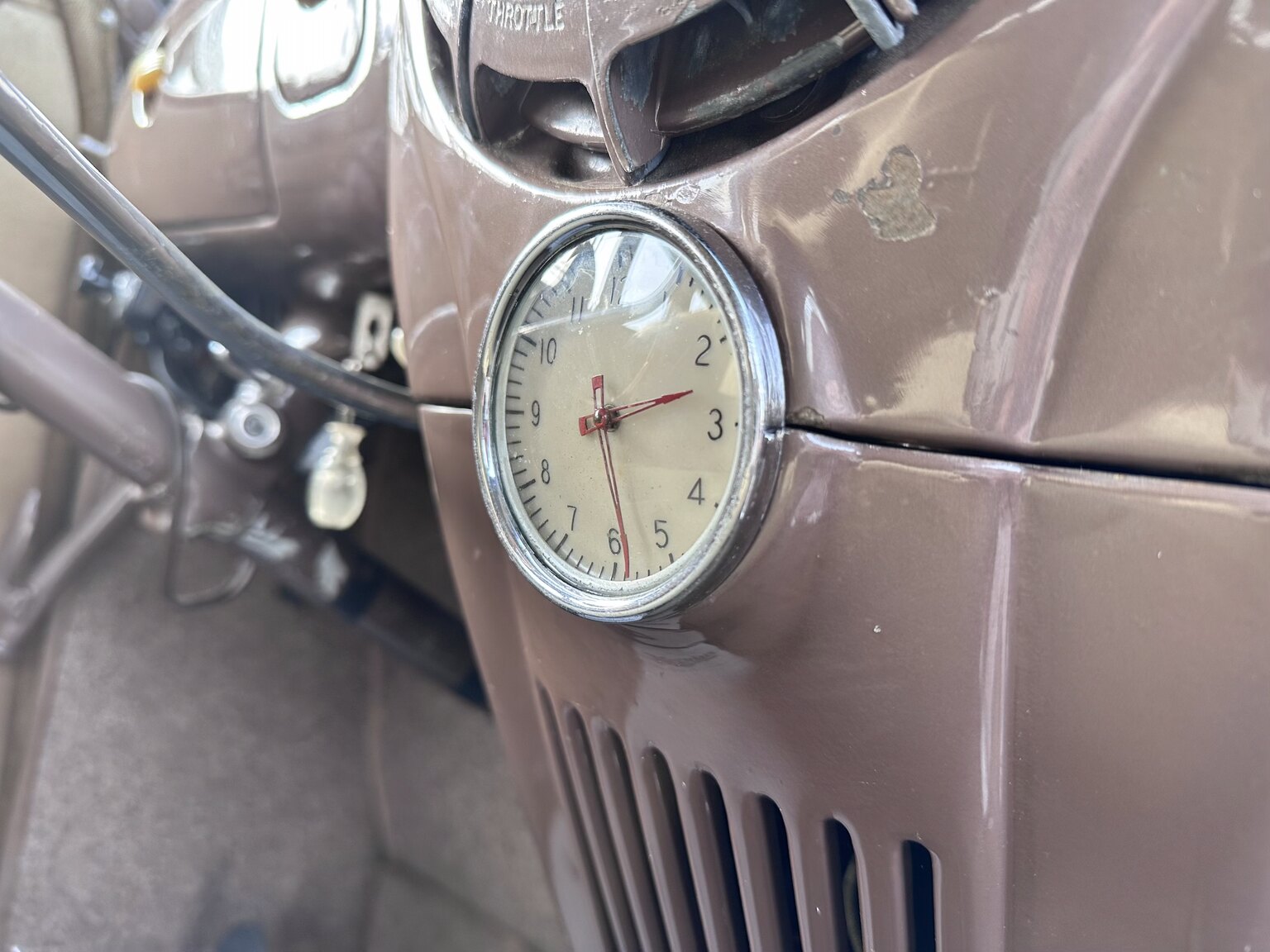Interior image of 1938 Lincoln Zephyr Sedan V12