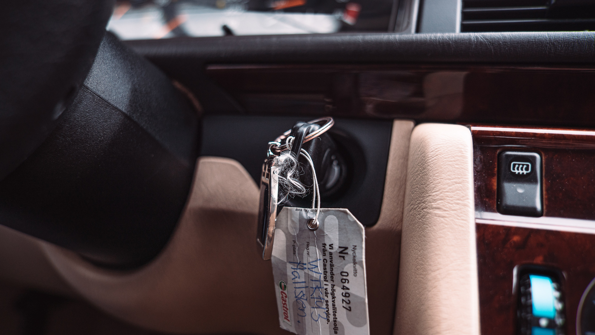 Interiörbild 1995 Mercedes Benz E320 Cabriolet (30)