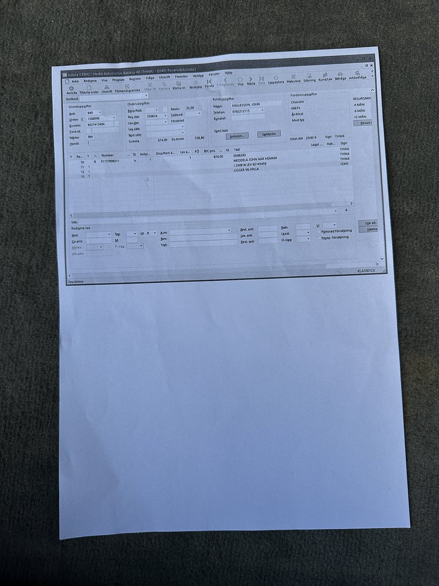 Documentation for 2006 BMW E60 M5