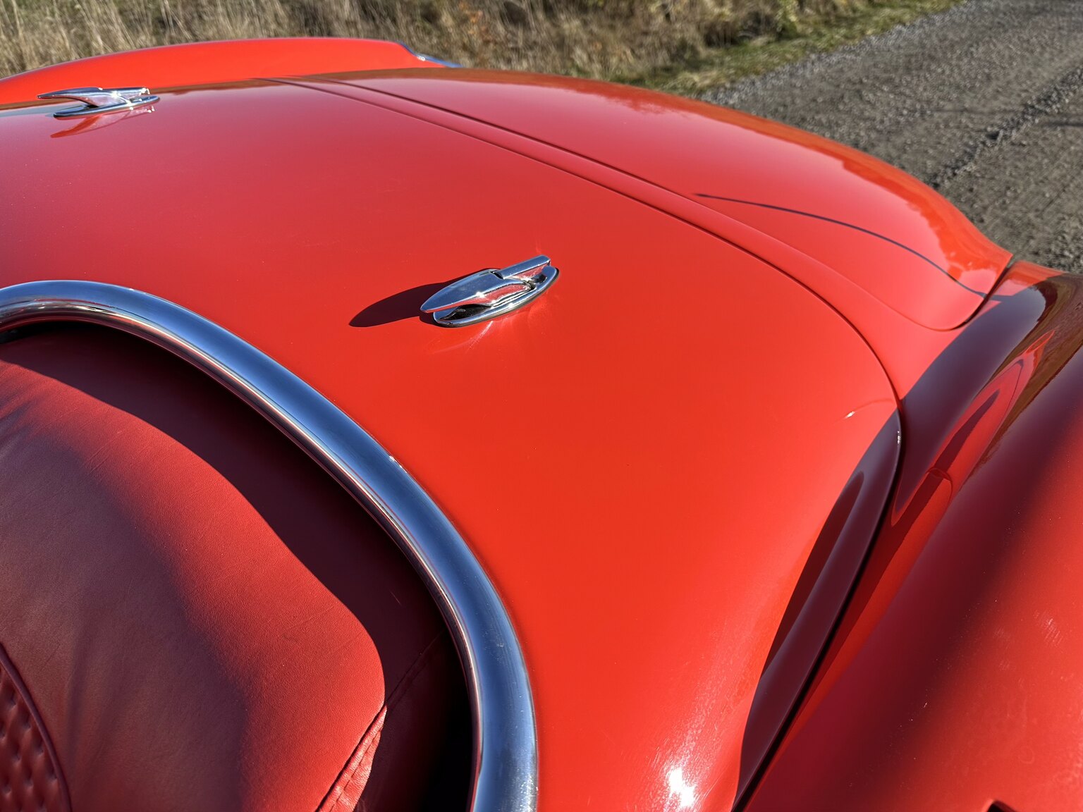 Exteriörbild på 1956 Chevrolet Corvette 