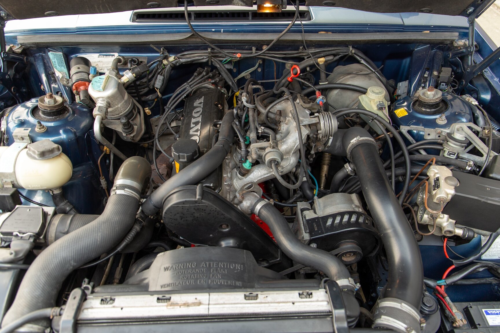 1990 Volvo 745 Turbo (4), Mekanik