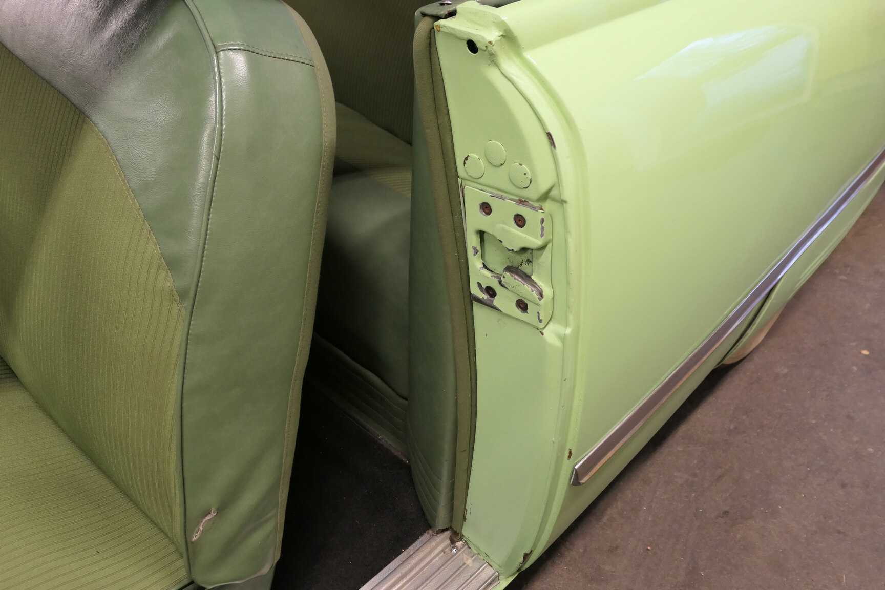 Interior image of 1949 Ford Custom Convertible