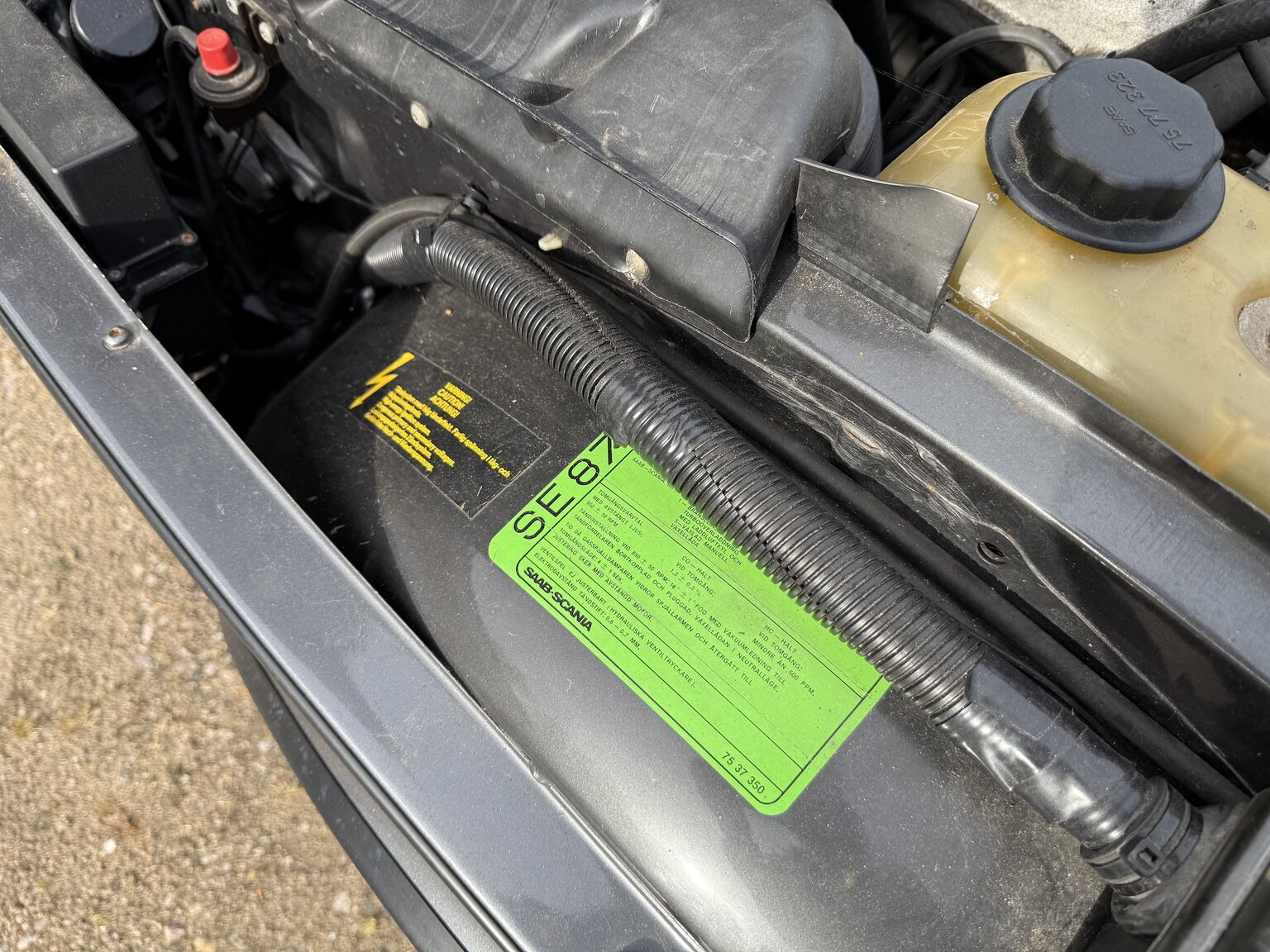 Image of 1987 SAAB 900 Cabriolet 2.0 Turbo T16 mechanics