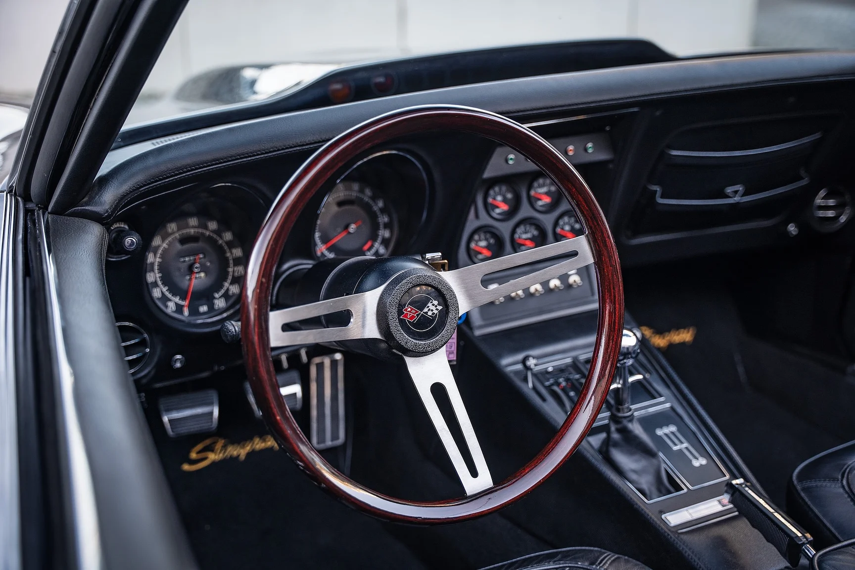 Innenraumfoto von 1971 Chevrolet Corvette Stingray Special 598 cui V8 795 hk (5)