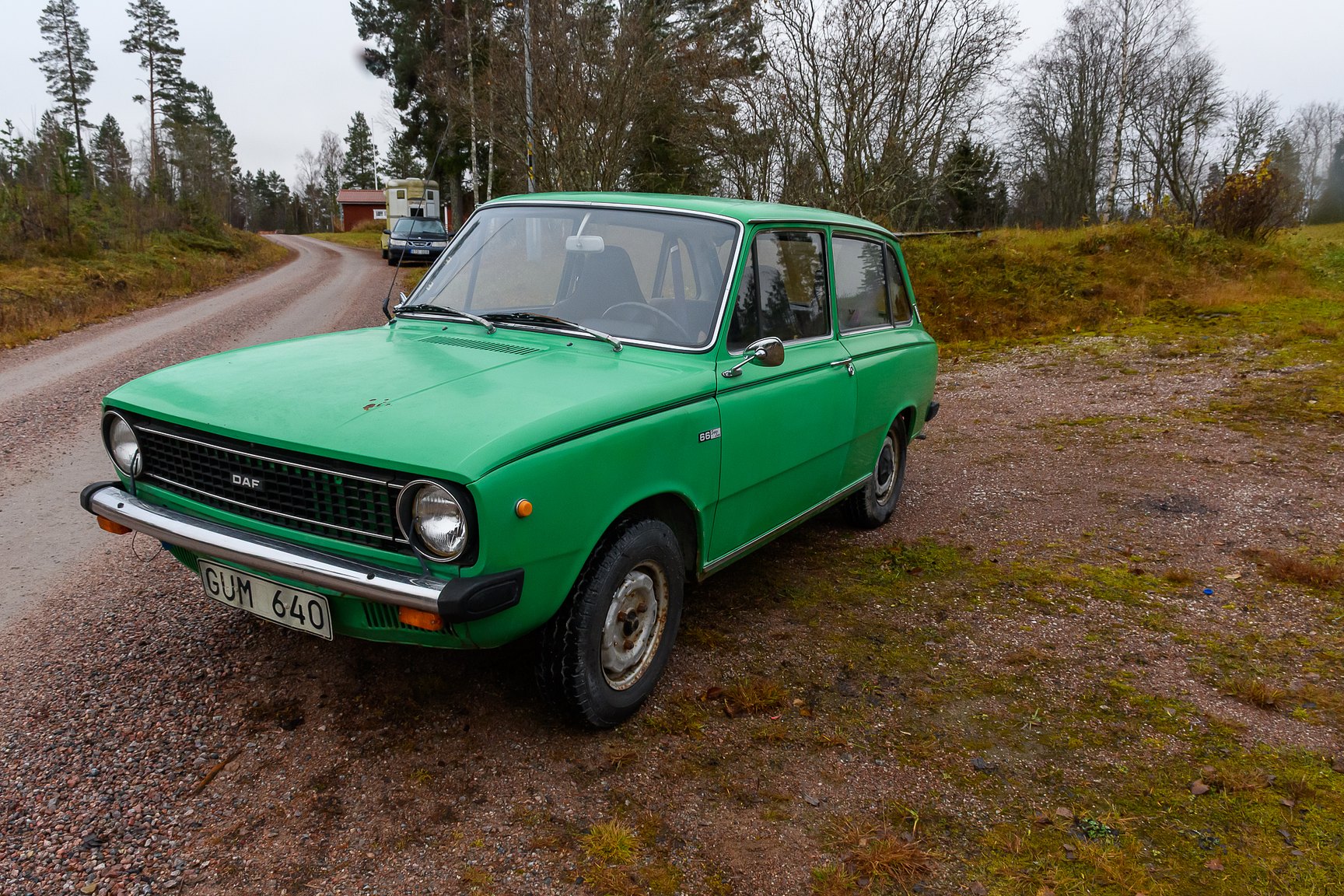 Exteriörbild på 1974 DAF 6633 - NO RESERVE