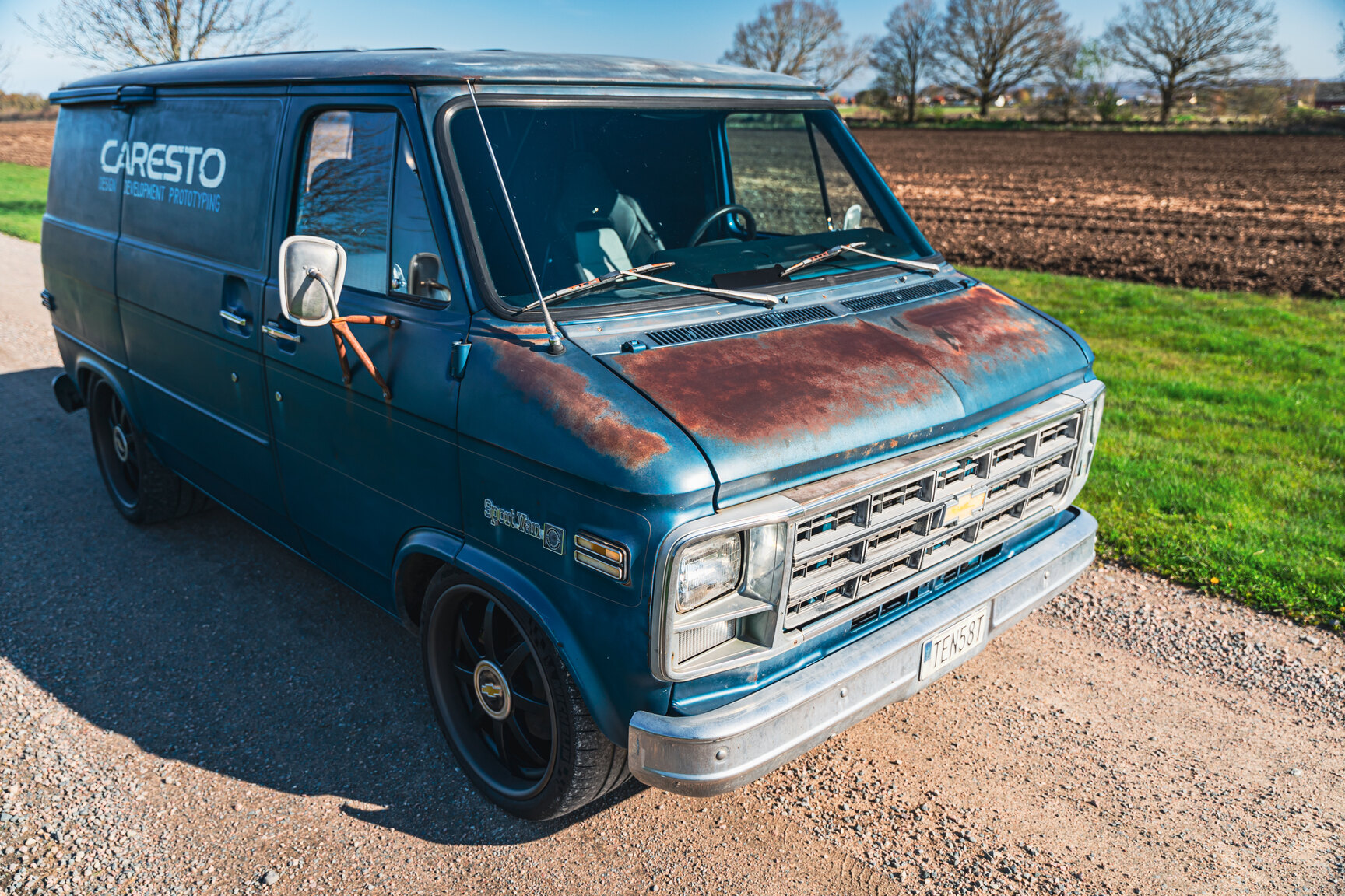 Exteriörbild på 1978 Chevrolet G10 Sport Van