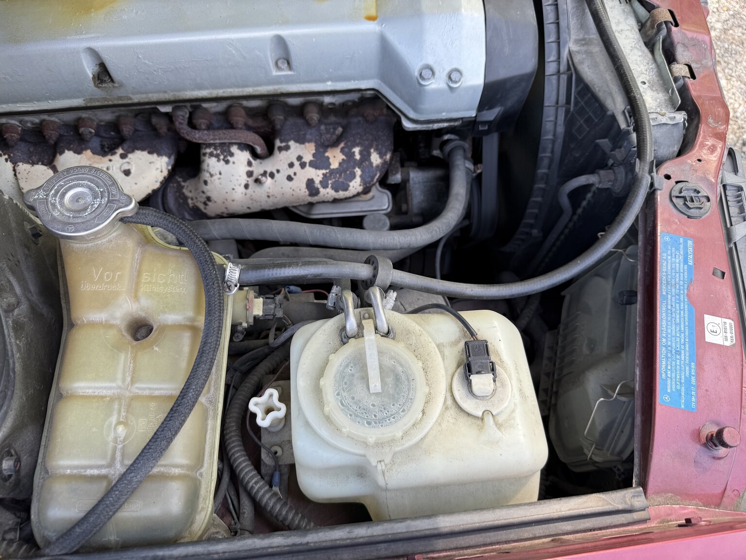 Image of 1991 Mercedes-Benz 300 E-24 mechanics