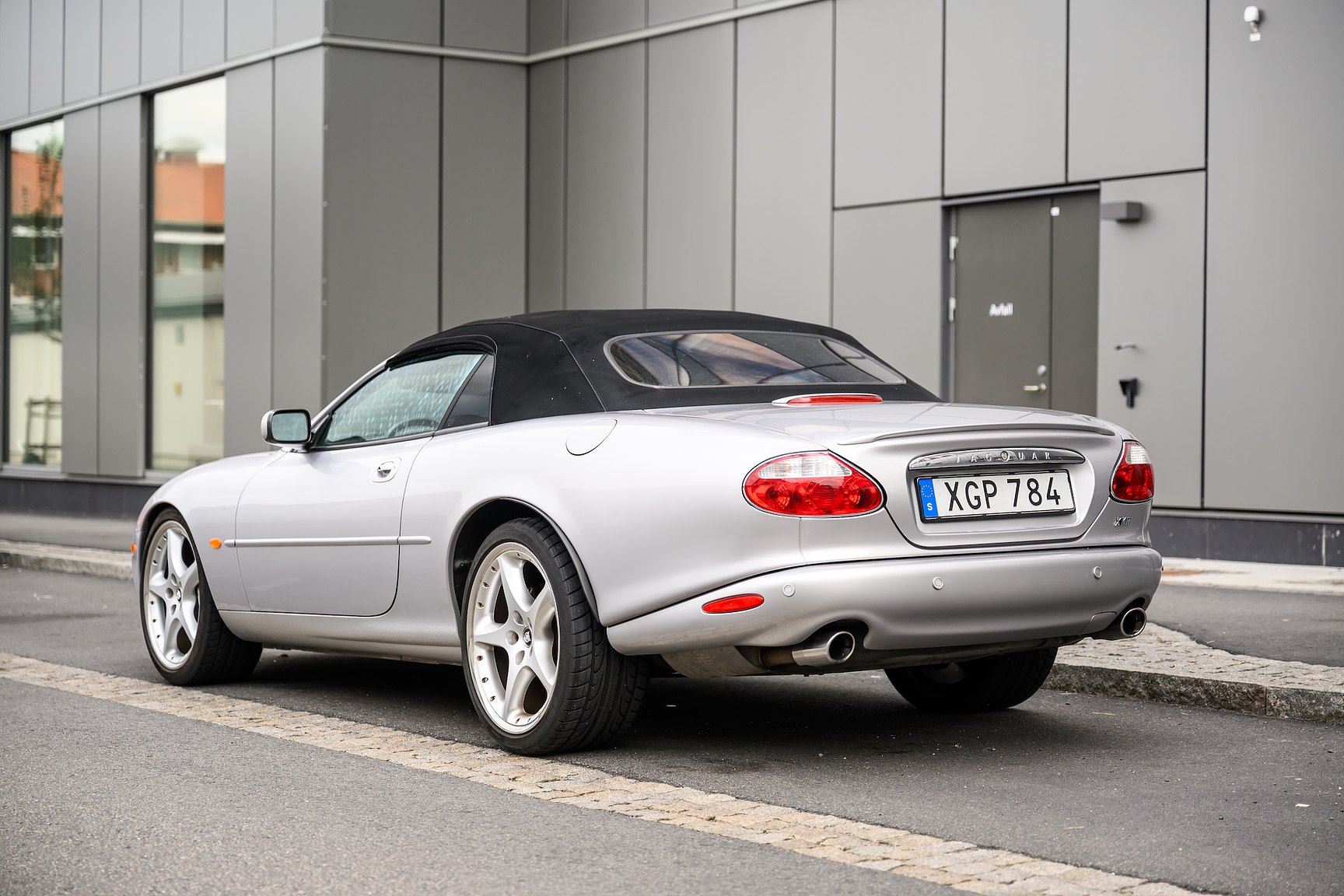 Exterior image of 2001 Jaguar XKR Silverstone