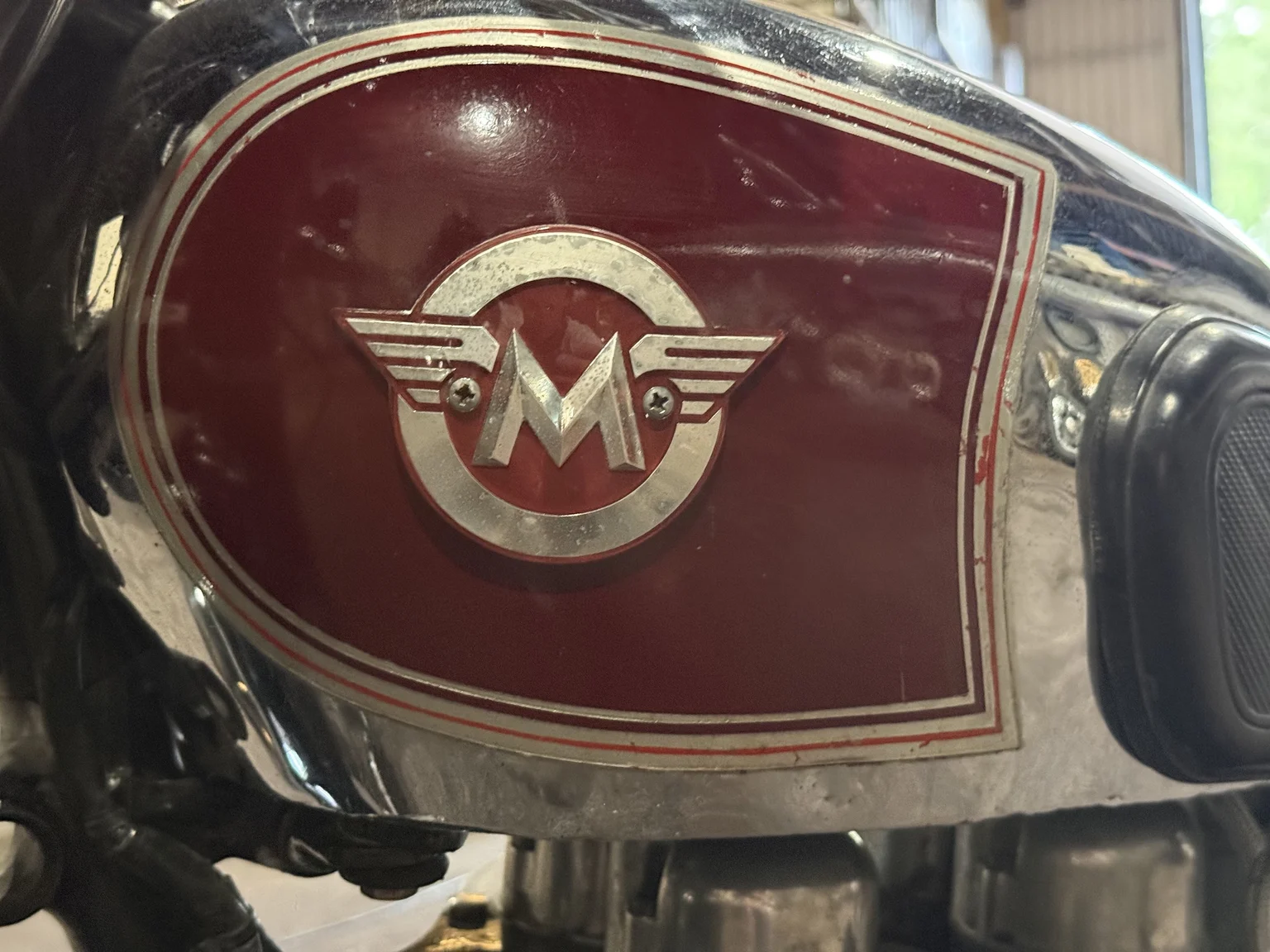 Exteriörbild på 1955 Matchless G 9 (46)