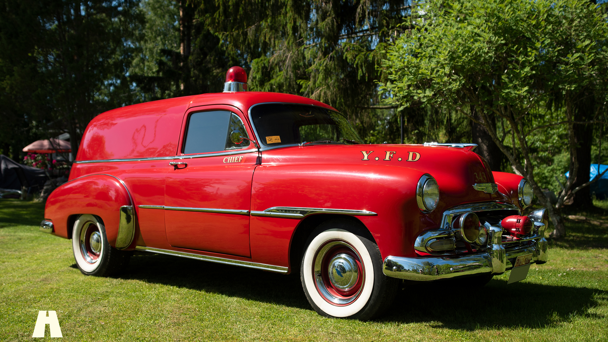 Aussenfoto 1952 Chevrolet Sedan Delivery Fire Truck (7)
