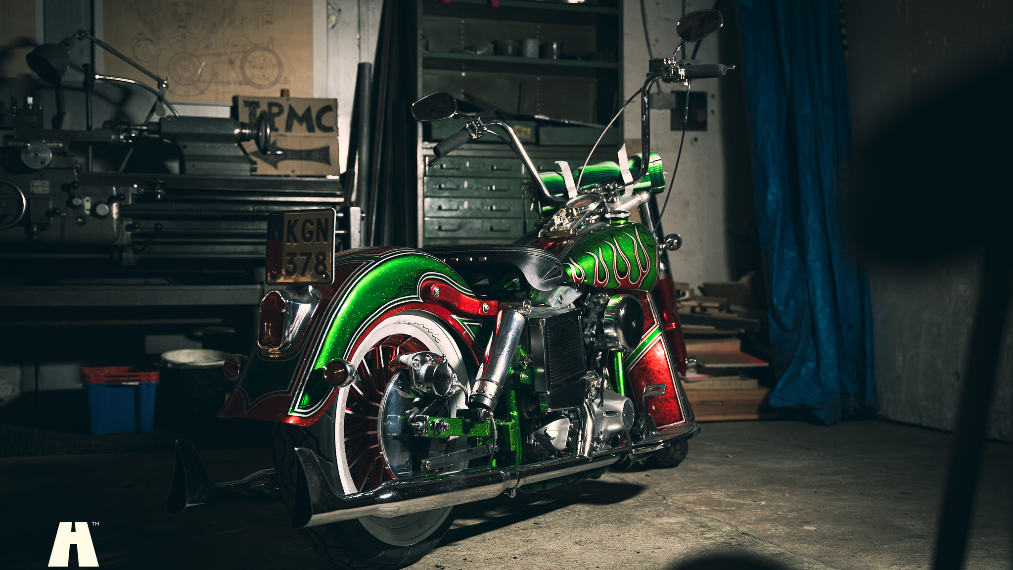 Exterior image of 1978 Harley Davidson FLH