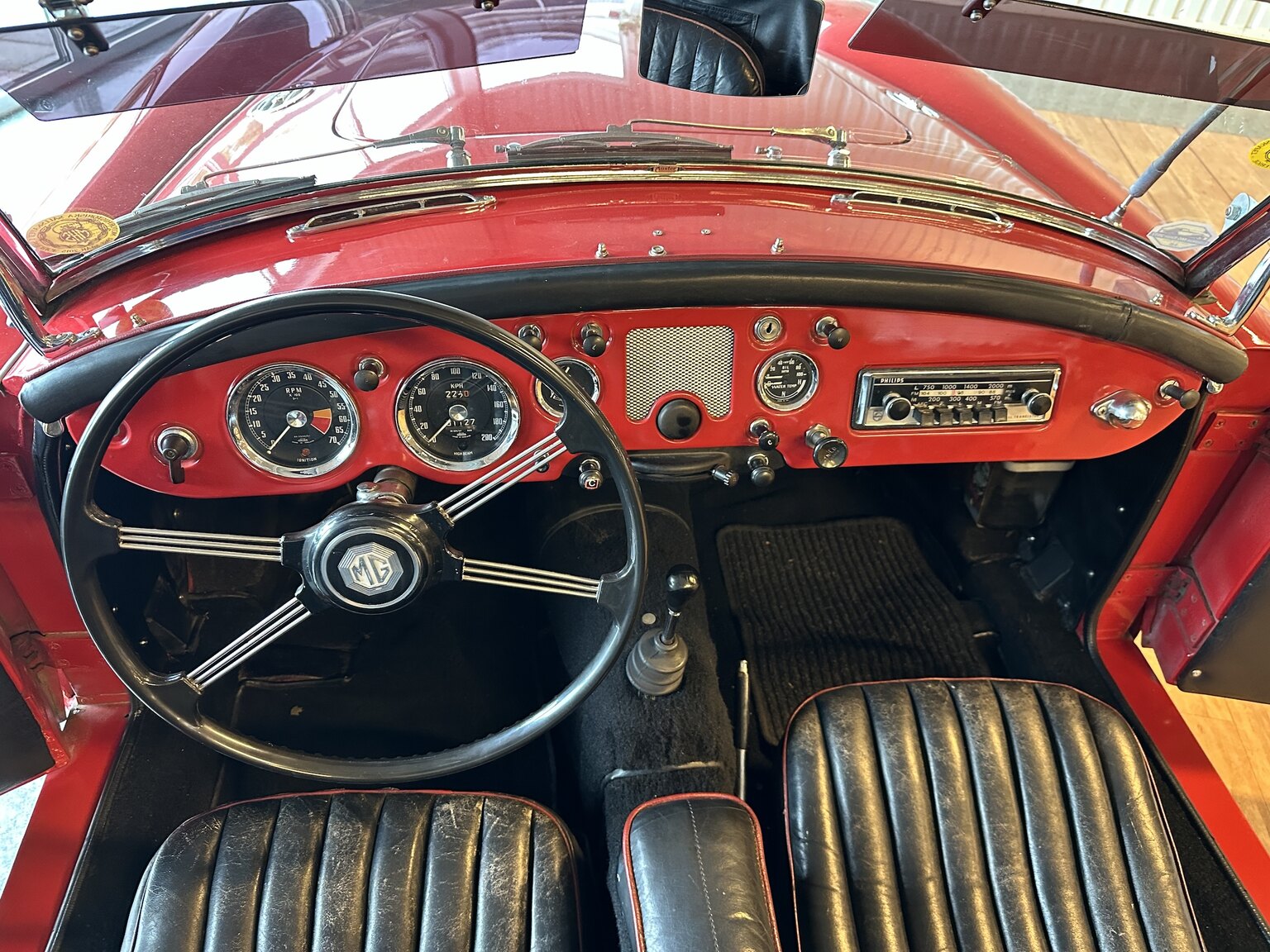 Innenraumfoto von 1959 MG MGA Roadster