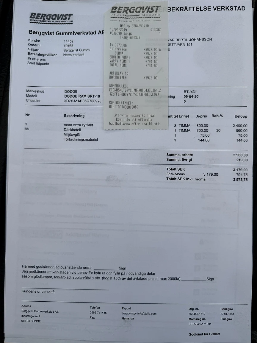 Dokumentation för 2005 Dodge RAM SRT-10 Regular Cab Manual  (32)