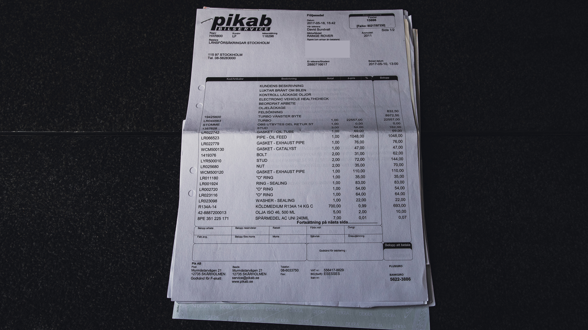 Documentation for 2011 Range Rover TDV8 Autobiography  (33)