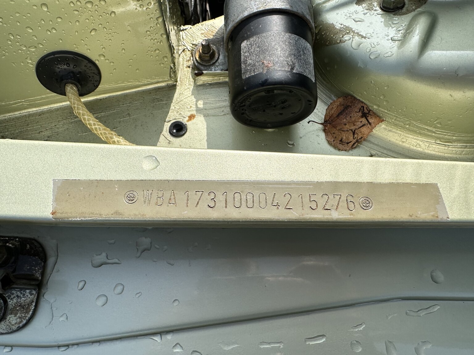 Image of 1980 BMW 320i E21 mechanics