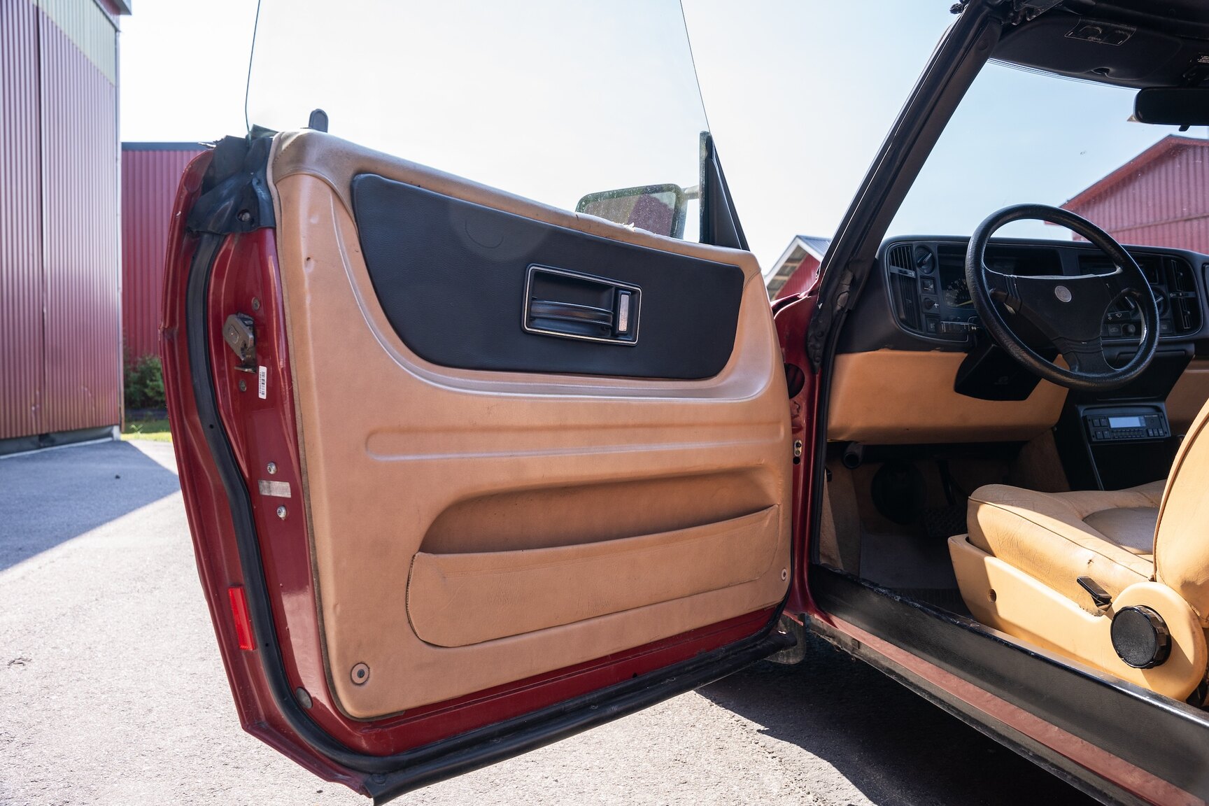 Interior image of 1988 Saab 900 Turbo Convertible