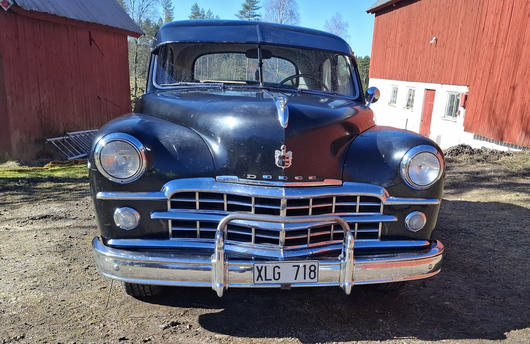Exteriörbild på 1949 Dodge Coronet Club Coupé