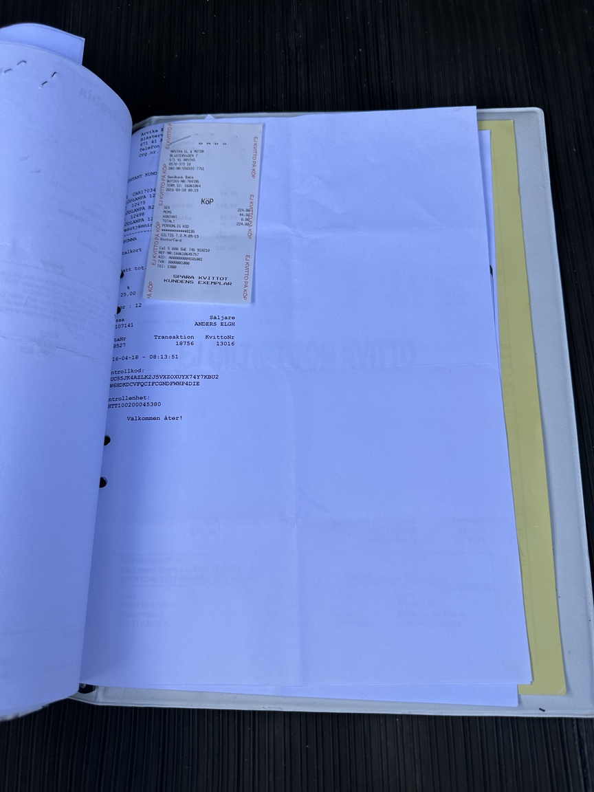 Documentation for 1966 Mercedes-Benz 200 D "Heckflosse"