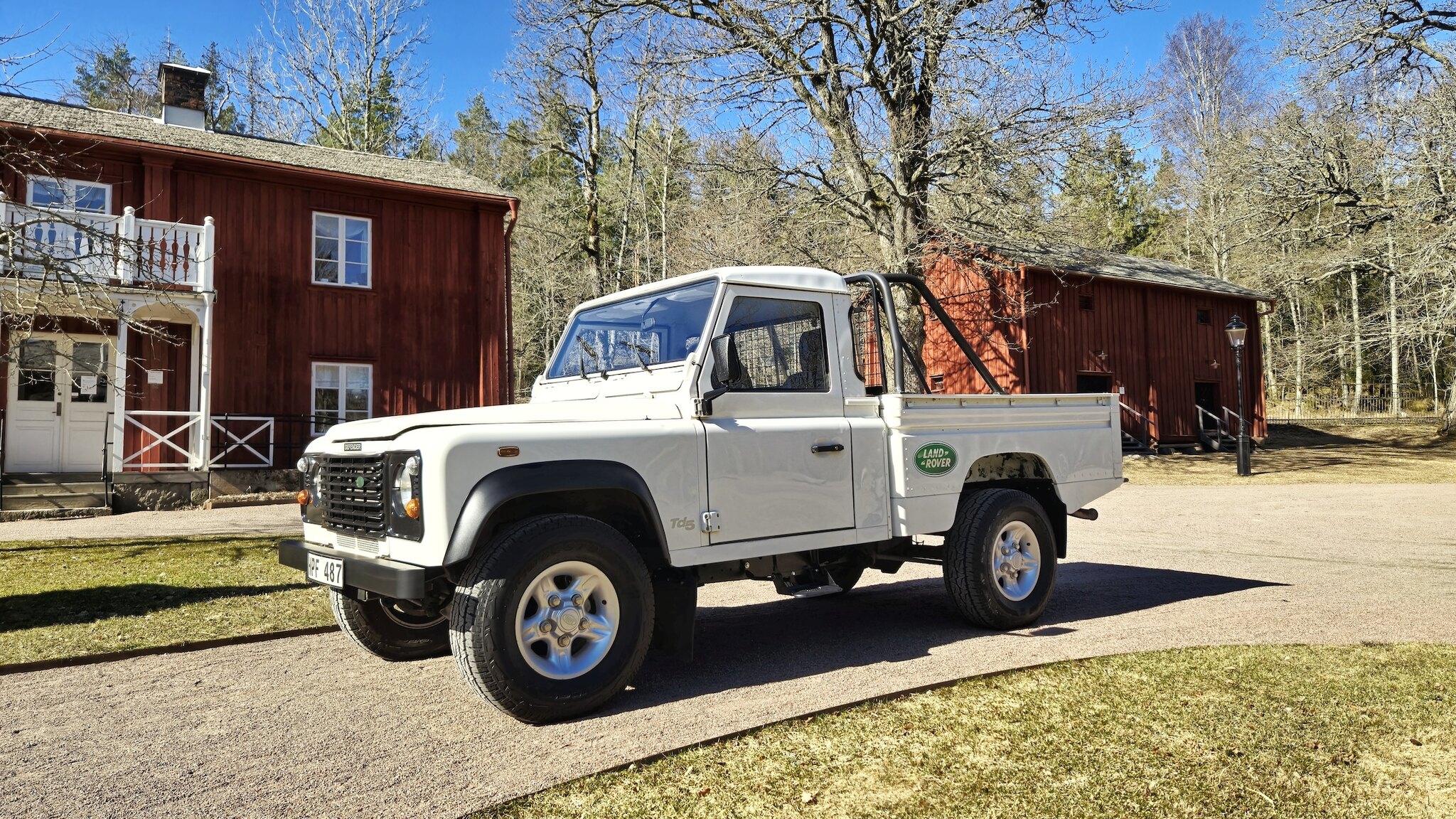 Aussenfoto 1999 Land Rover Defender Single Cab Pickup