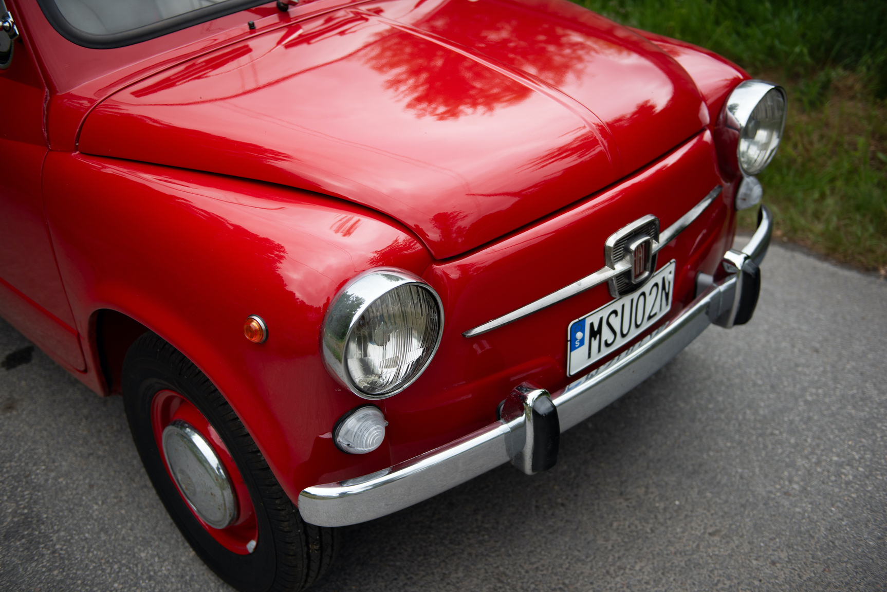 Exteriörbild på 1968 Fiat 600D