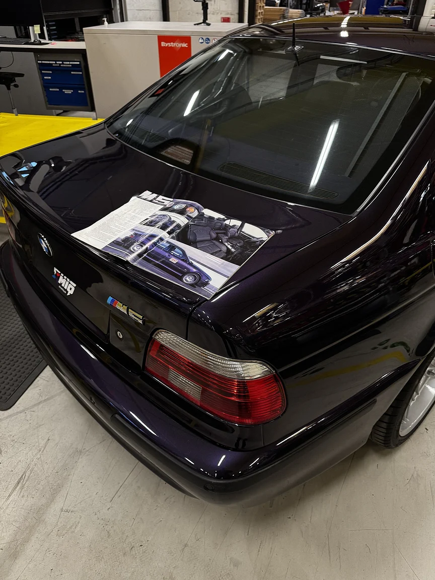 Dokumentation för 2002 BMW M5 E39 (1)