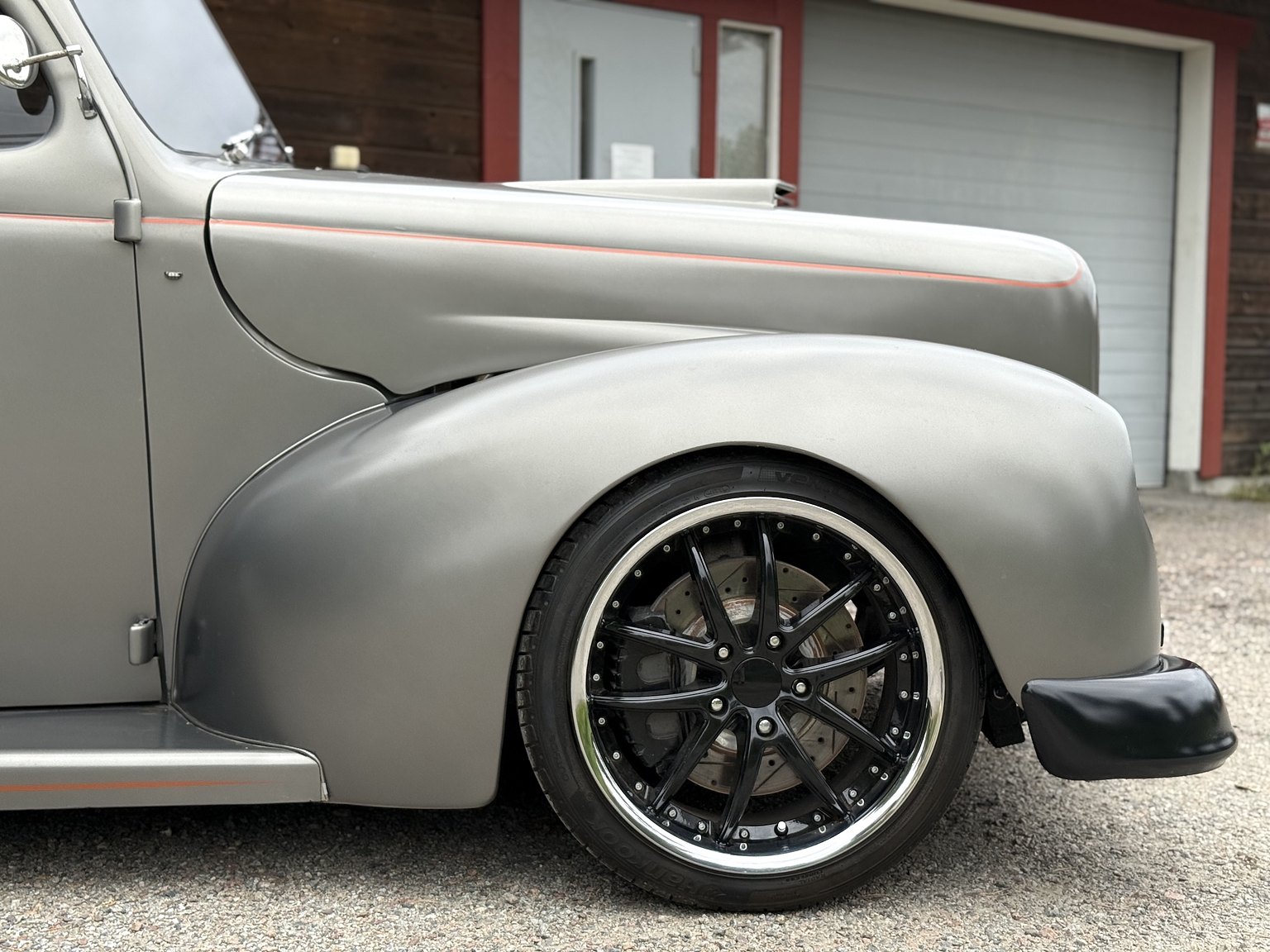 Exteriörbild på 1939 Ford Fordor "Forvette"