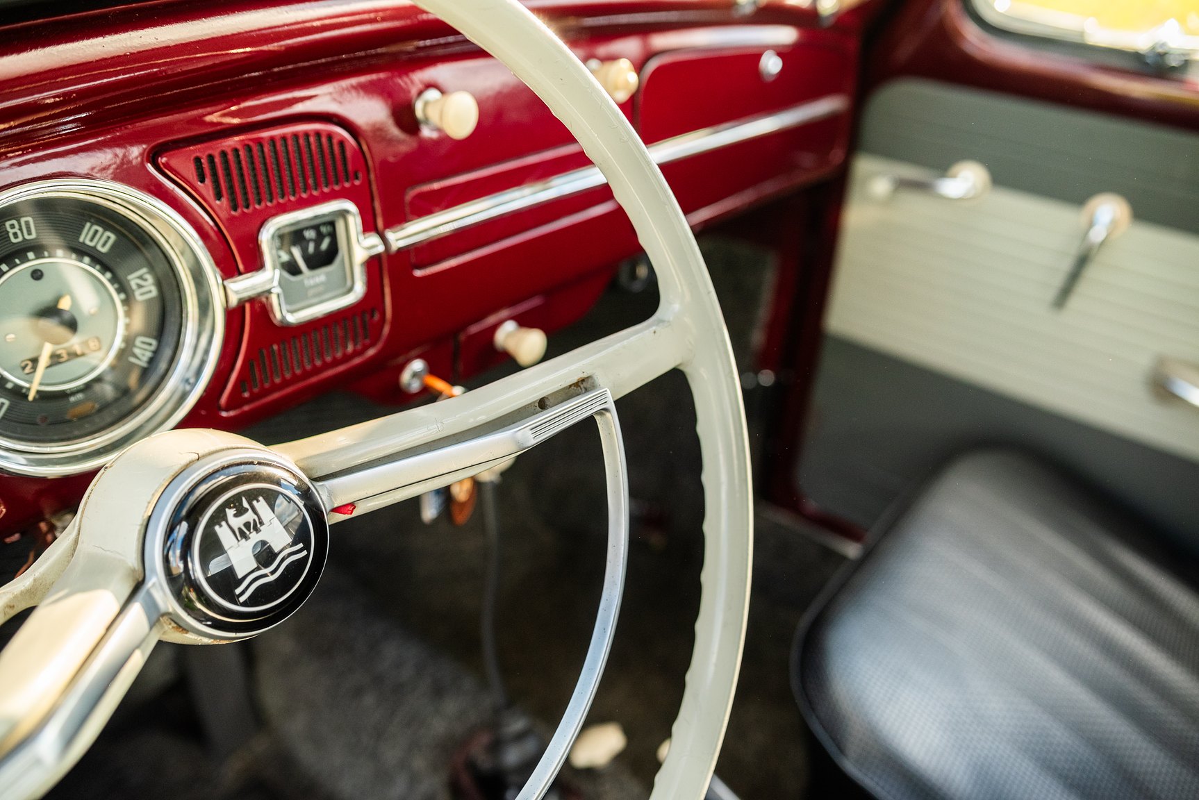Innenraumfoto von 1962 Volkswagen 1200/1600