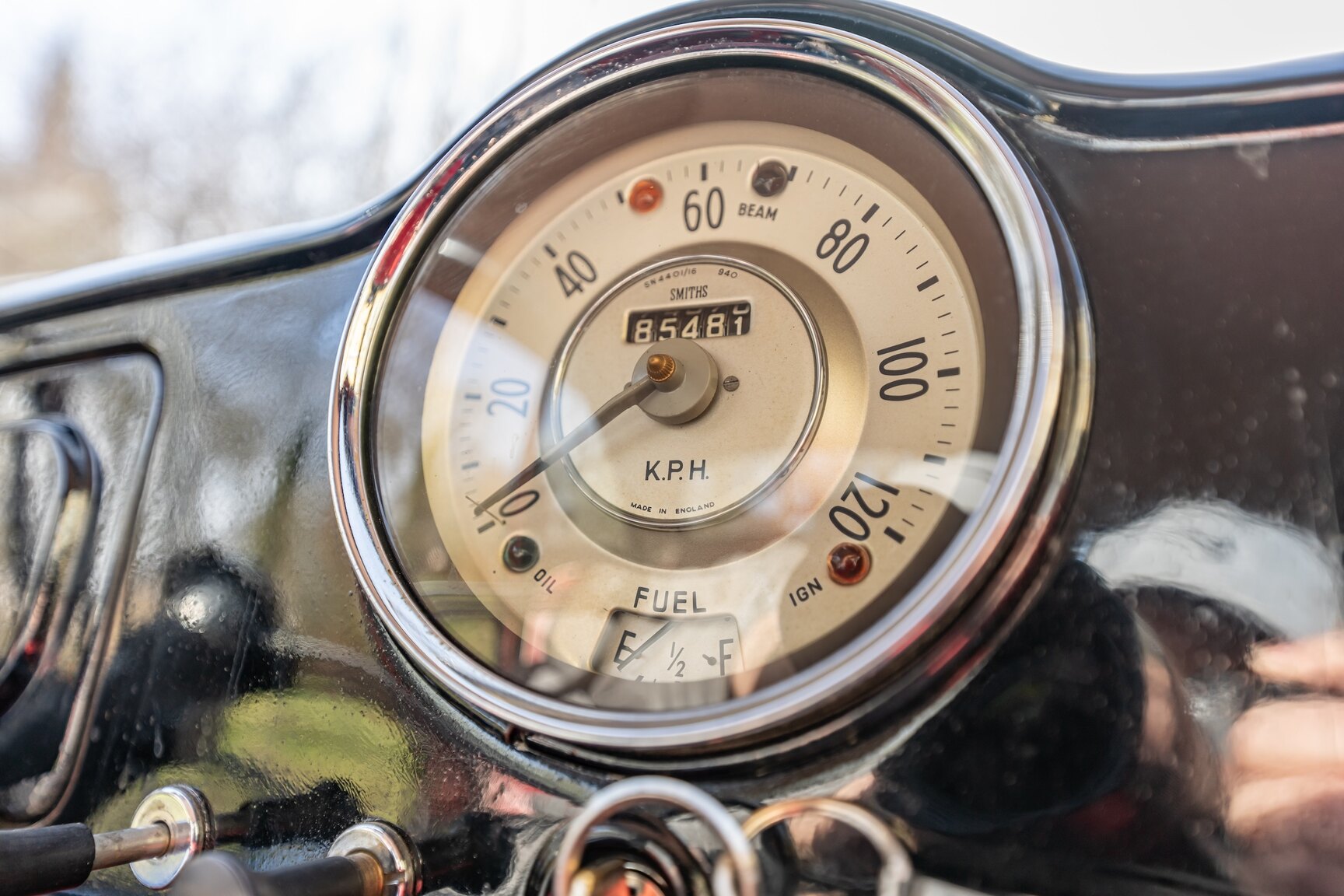 Innenraumfoto von 1958 Morris Minor 1000 2-door (38)