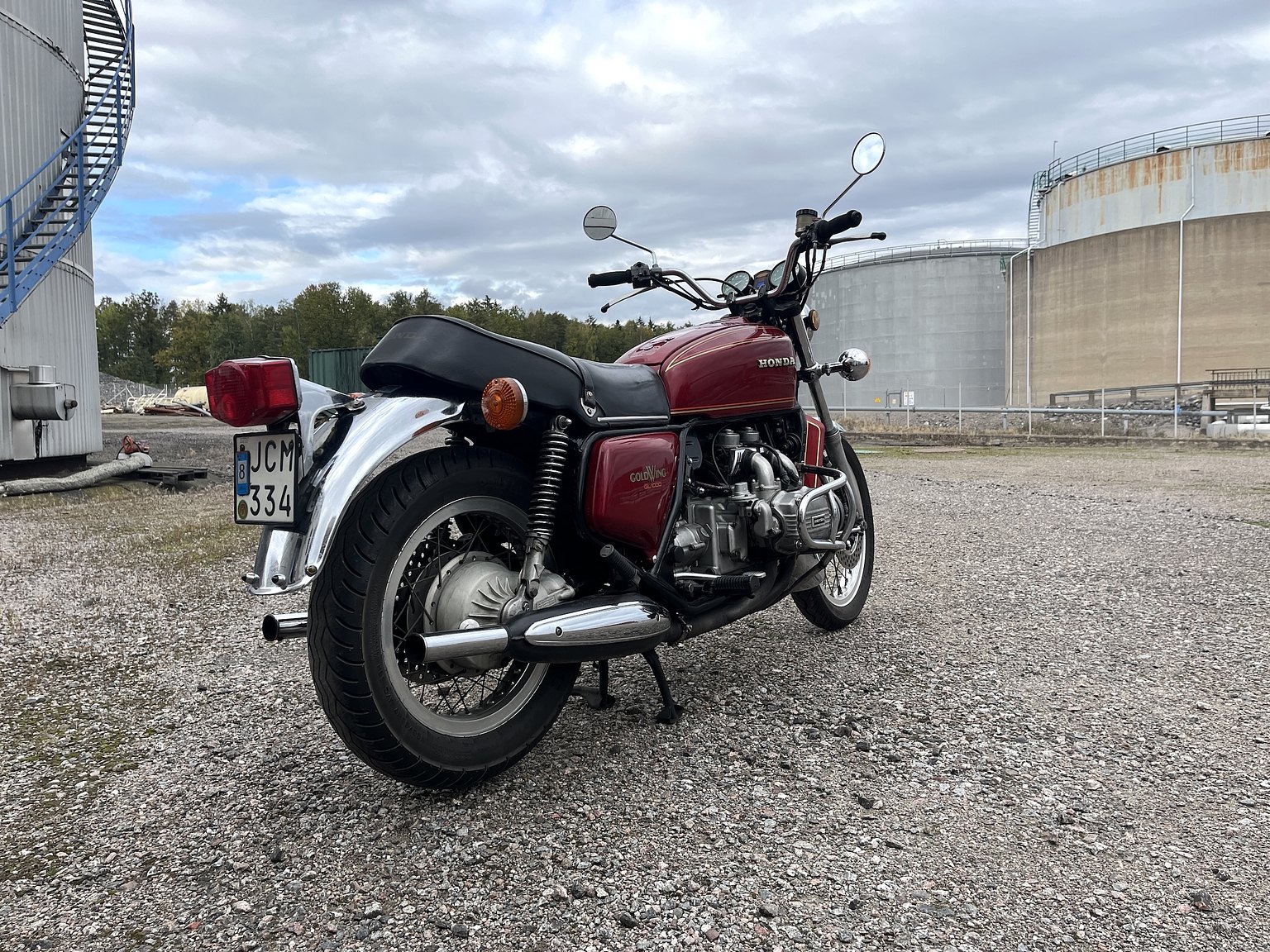 Exteriörbild på 1976 Honda Gold Wing GL 1000 - NO RESERVE
