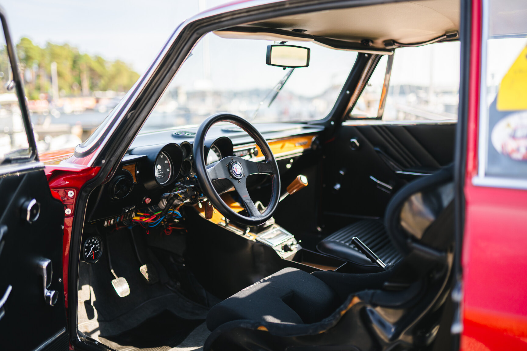 Interiörbild 1972 Alfa Romeo 2000 GTV
