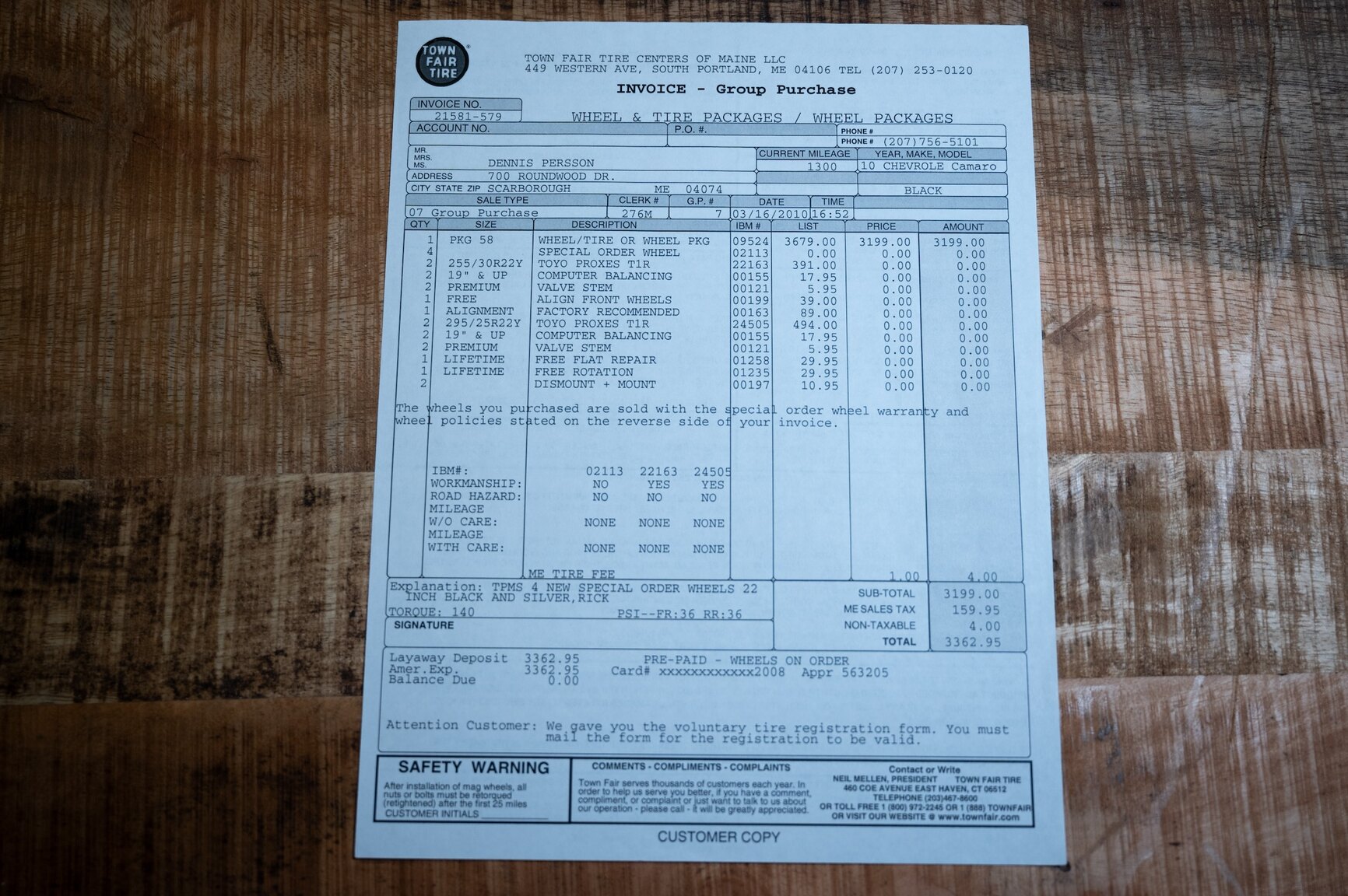 Dokumentation, 2010 Chevrolet Camaro SS (13)