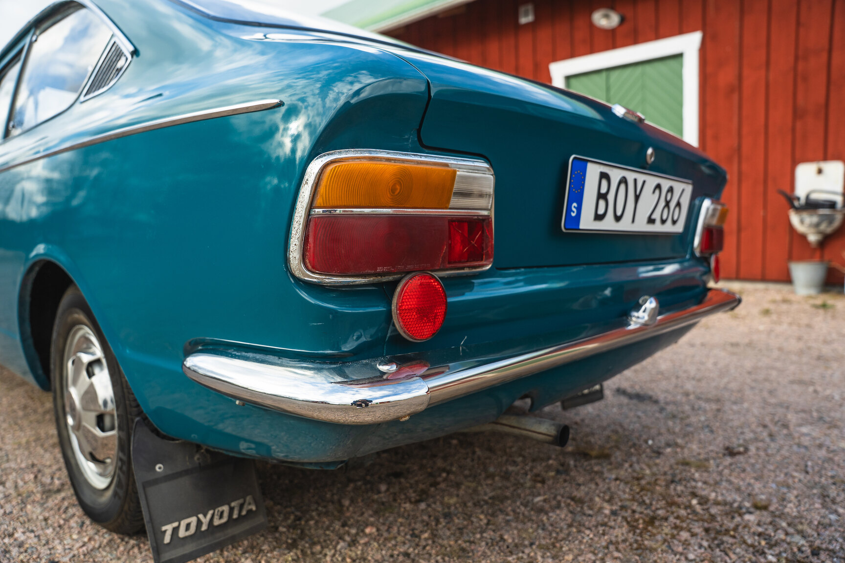 Exteriörbild på 1969 Toyota Corolla Coupé