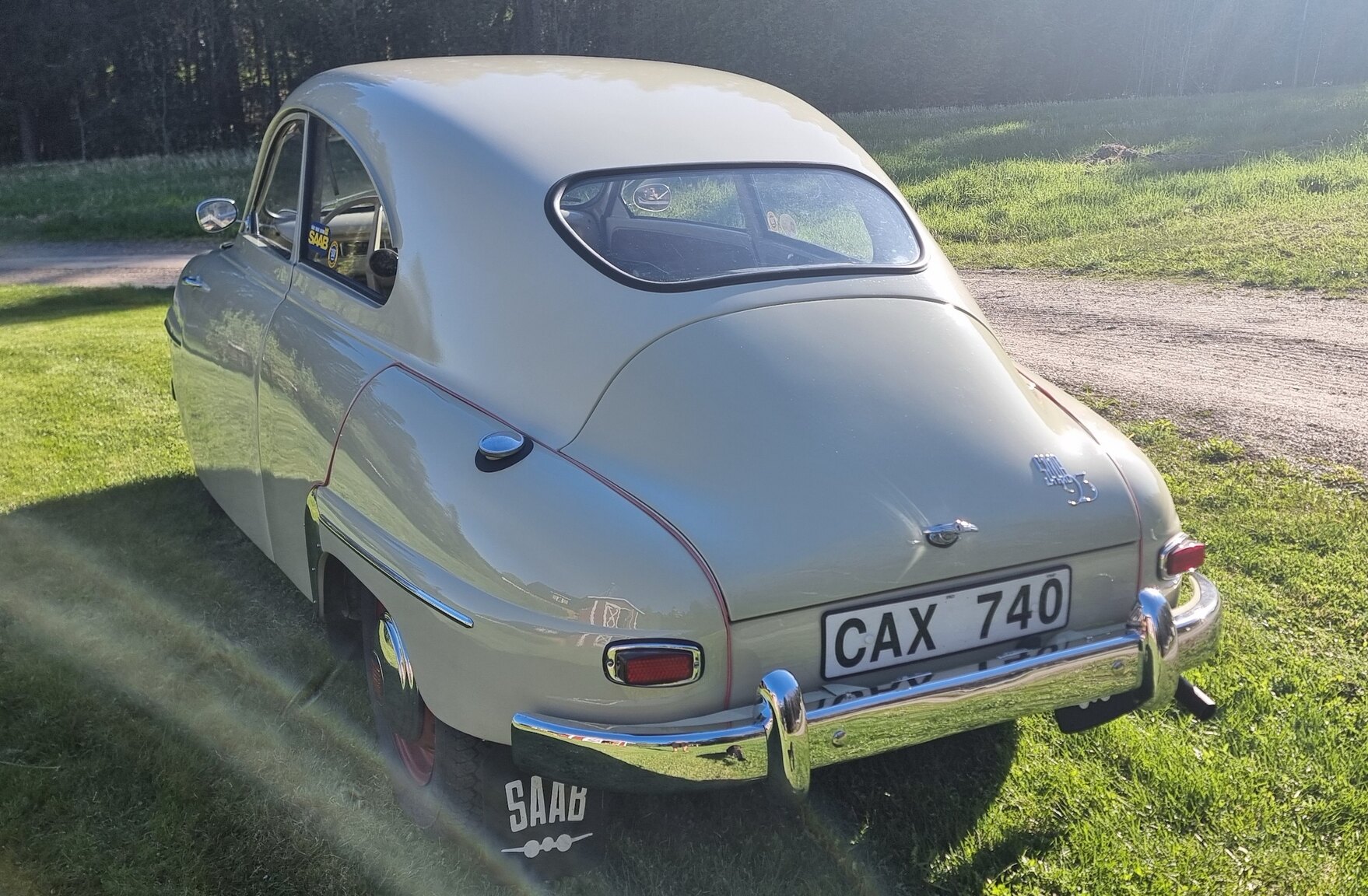 Aussenfoto 1959 SAAB 93B Deluxe