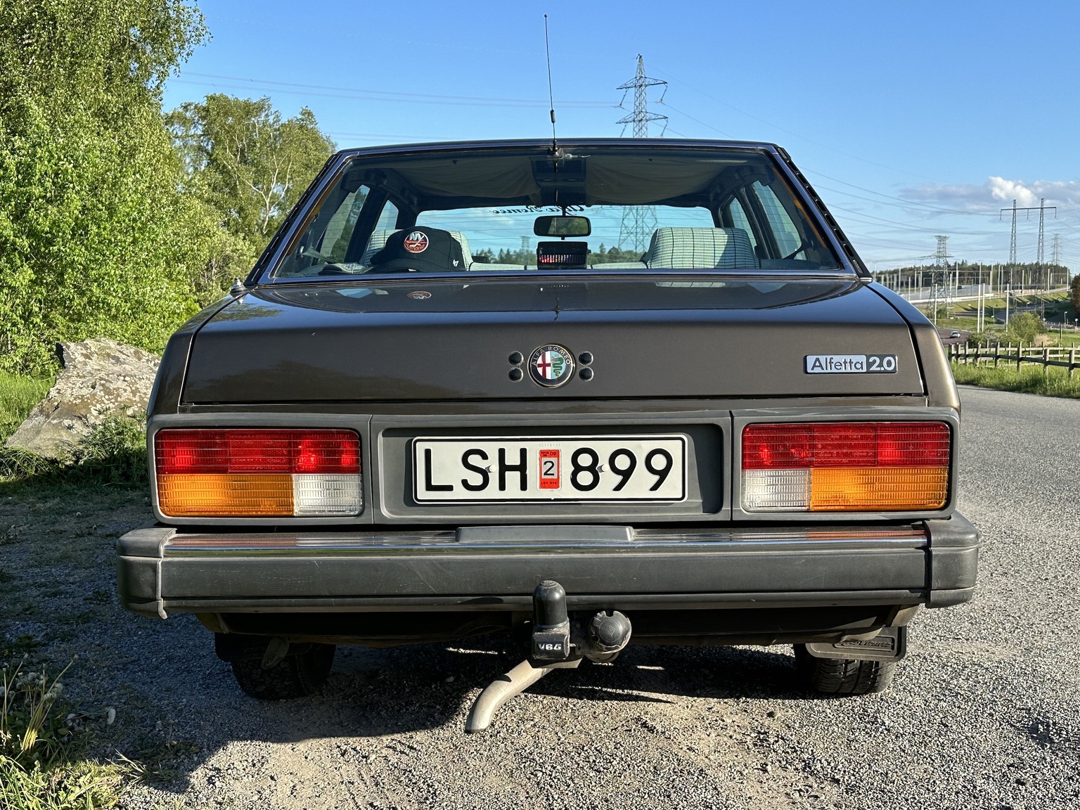 Exteriörbild på 1984 Alfa Romeo Alfetta 2000