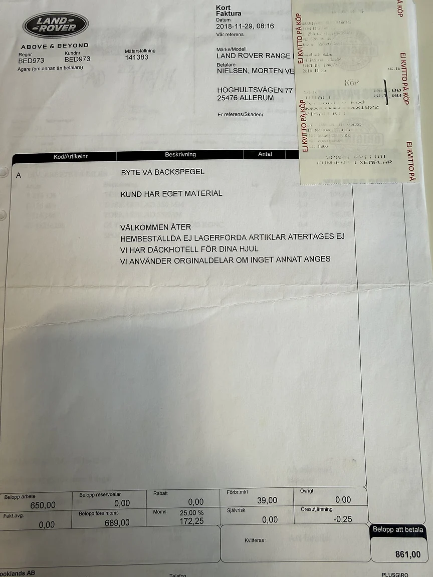 Dokumentation, 1998 Land Rover Range Rover P38 (25)