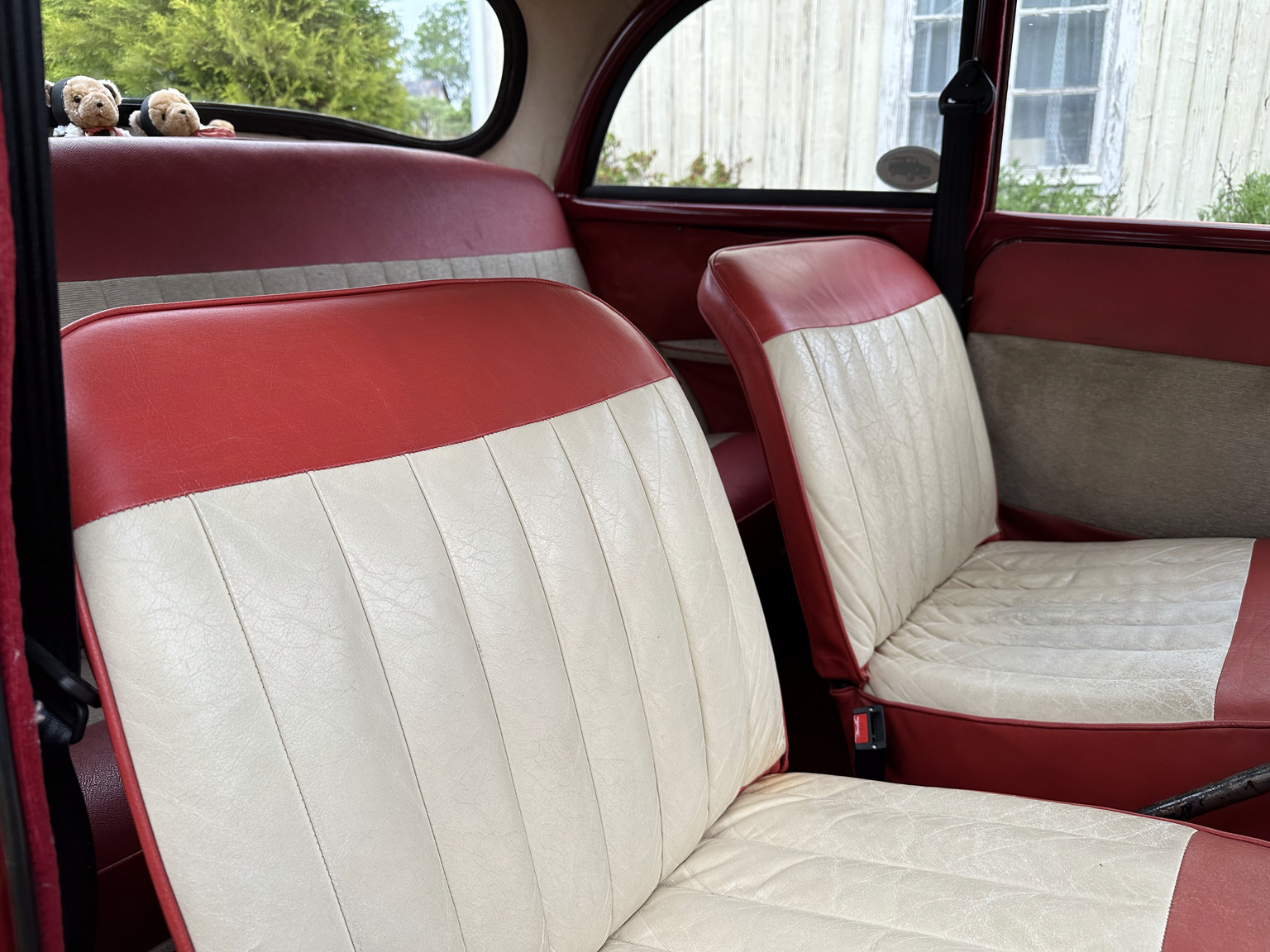Interiörbild 1958 Morris Minor 1000